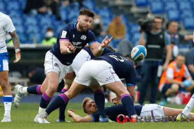 Ali Price capitano della Scozia per il match con l'Argentina- ph. sebastiano pessina