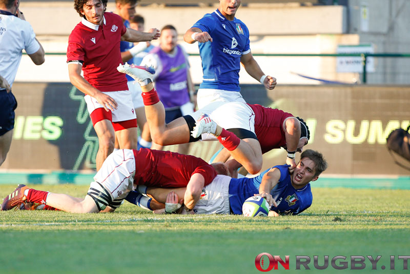 Summer Series Under 20: gli highlights di Italia-Georgia 36-19