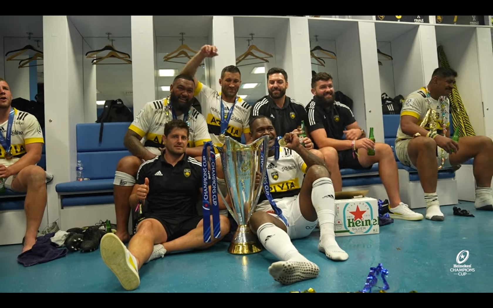 Video: il film della finale di Champions Cup, con tanti momenti inediti