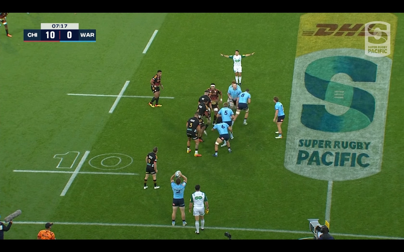 Super Rugby: i Chiefs vincono senza problemi contro i Warathas