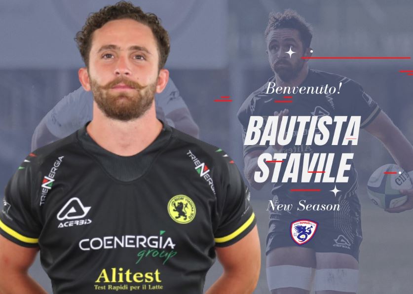 Top10, Rovigo: dal mercato arriva il terza linea argentino Bautista Stavile