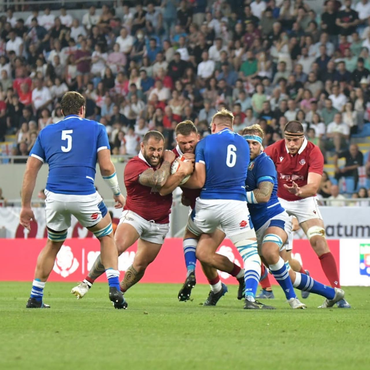 Incredibile a Batumi, la Georgia batte l'Italia 28-19 (ph. Georgian Rugby)
