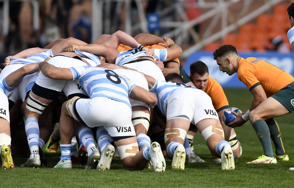 World Rugby Ranking: sprofondo Australia, scendono anche i Pumas ph. Andres LARROVERE / AFP