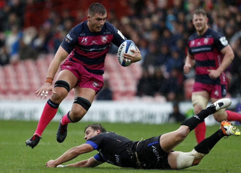 Premiership Rugby Cup: Jake Polledri in meta dopo oltre due anni (Photo by Adrian DENNIS / AFP)