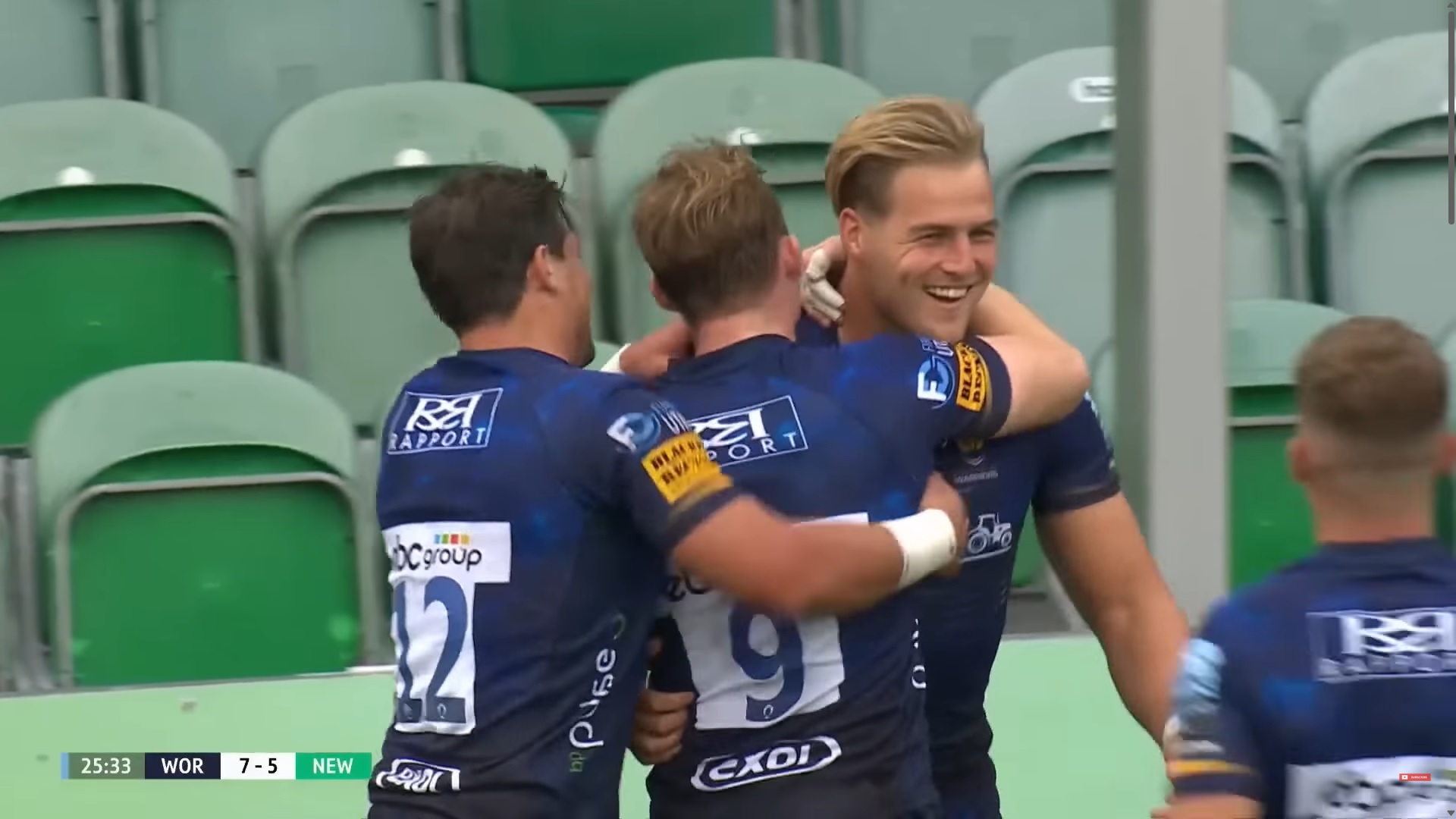 Premiership: clamoroso! Worcester distrugge Newcastle mentre è a un passo dal fallimento