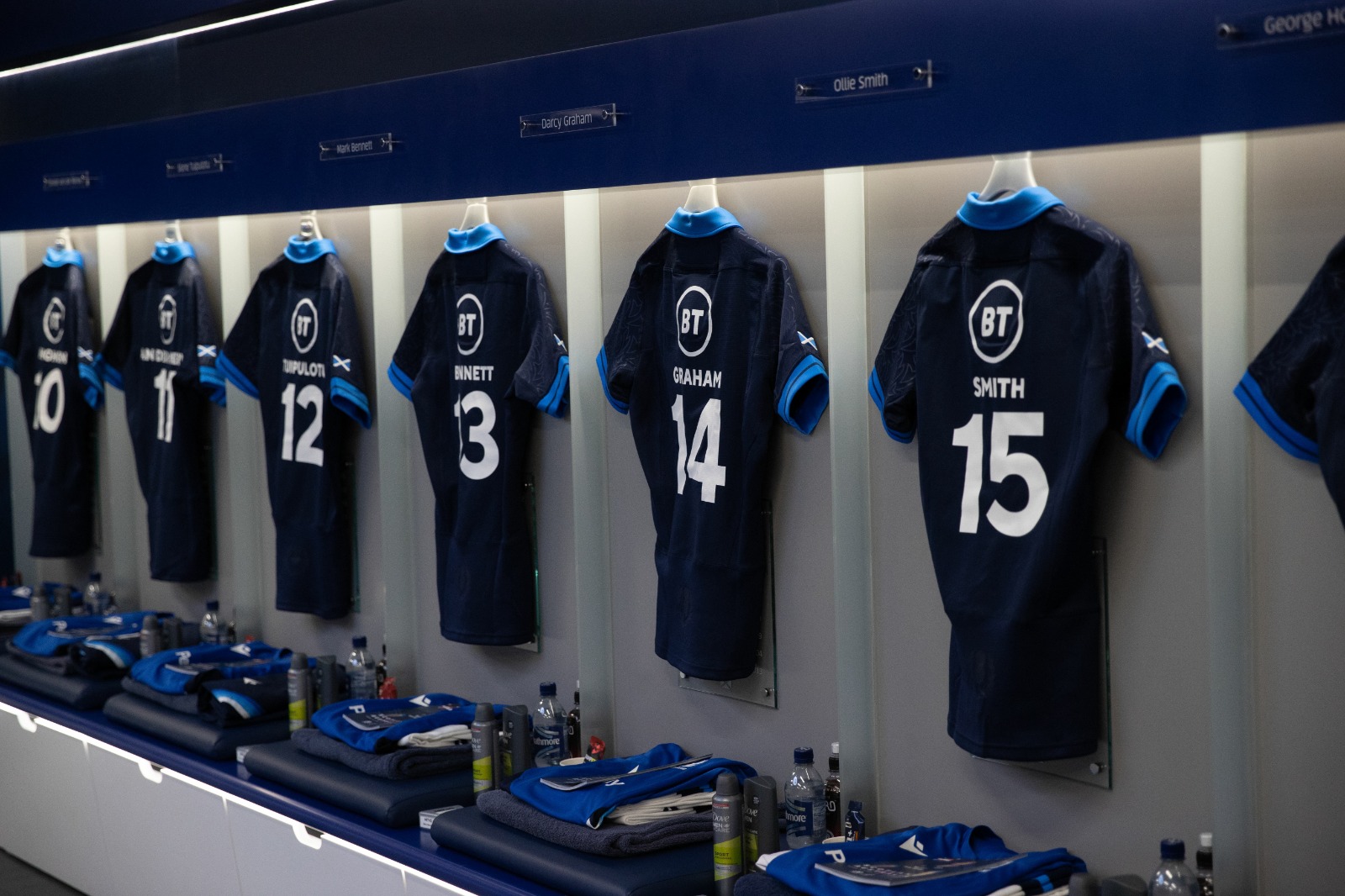 Test match: è il momento dei nomi sulle maglie. Prima la Scozia, ora l'Inghilterra (ph. Scottish Rugby)