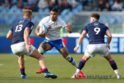 I convocati dell'Italia test match di novembre- In foto Monty Ioane - ph. S. Pessina