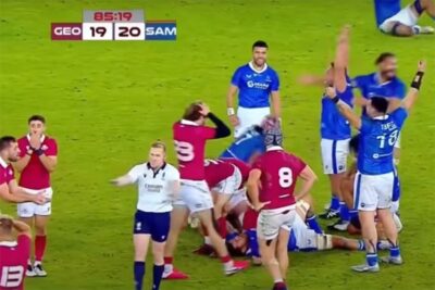 Gli highlights di Georgia-Samoa
