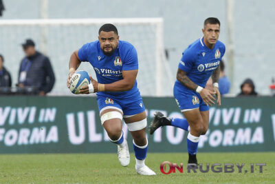 Italia: dopo l'Australia un giocatore fa rientro al Benetton per infortunio. PH Sebastiano Pessina