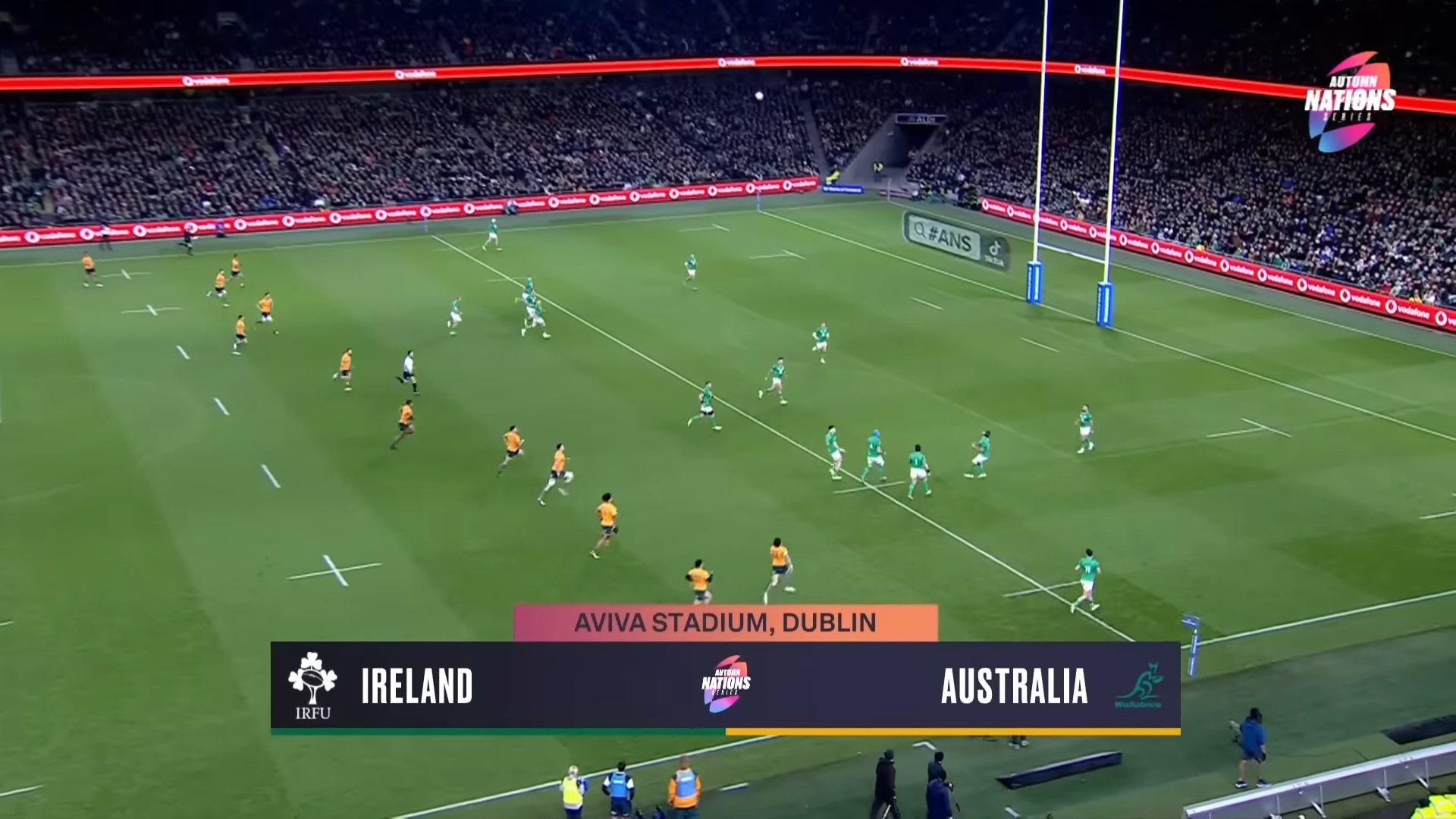 Gli highlights della tiratissima sfida tra Irlanda e Australia
