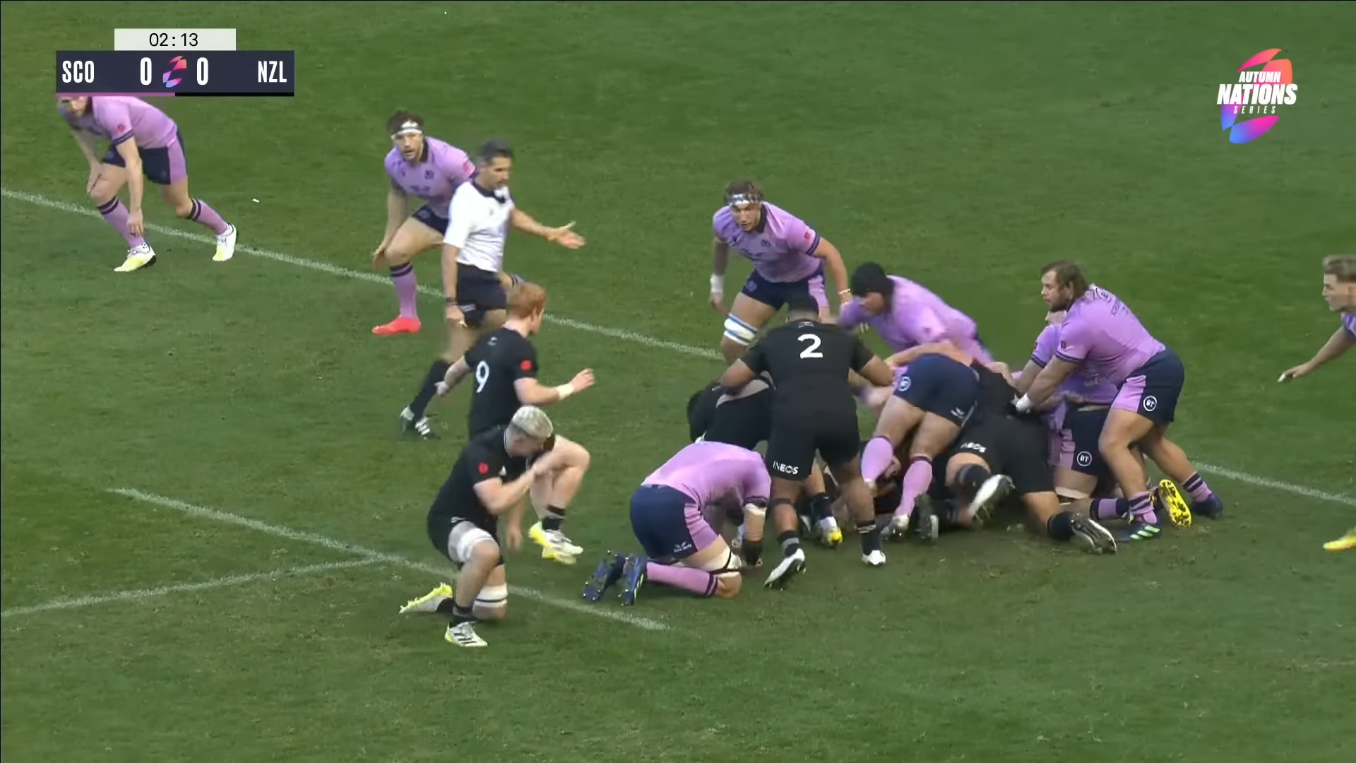 Autumn Nations Series: highlights di Scozia-All Blacks