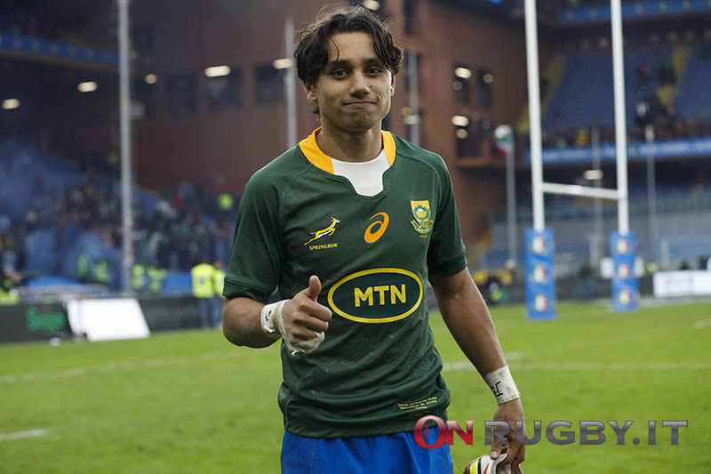 Ange Capuozzo: "Sono la dimostrazione vivente che il rugby è anche dei piccoli". PH Sebastiano Pessina Ange Capuozzo: "Sono la dimostrazione vivente che il rugby è anche dei piccoli". PH Sebastiano Pessina