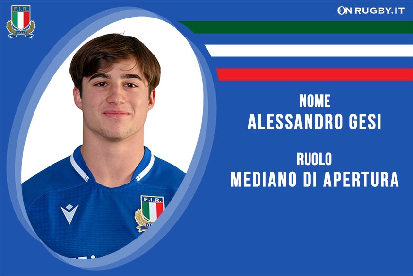 Alessandro Gesi – rugby – Nazionale Under 20 – Italia