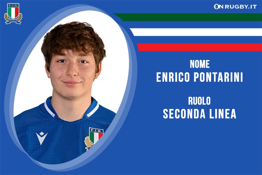 Enrico Pontarini – rugby – Nazionale Under 20 – Italia