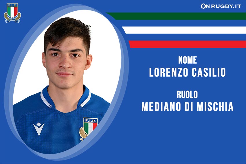 Lorenzo Casilio – rugby – Nazionale Under 20 – Italia