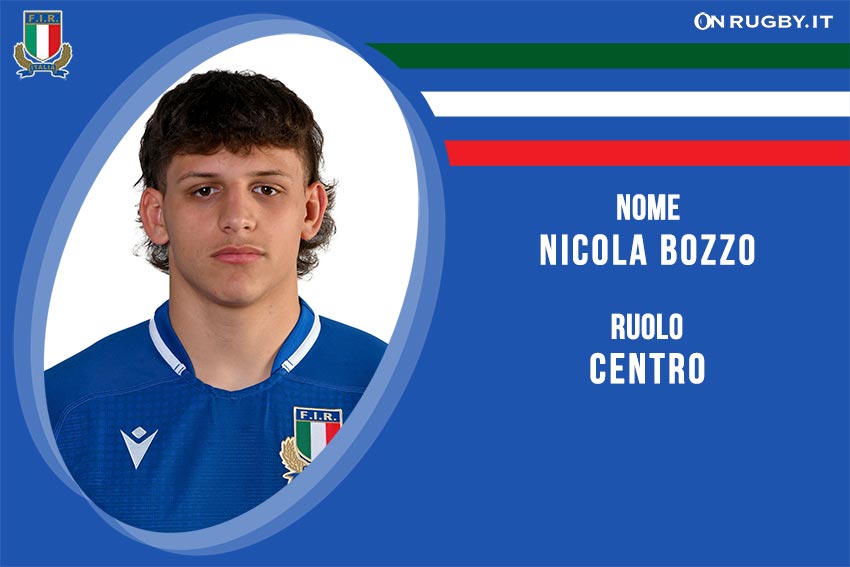 Nicola Bozzo – rugby – Nazionale Under 20 – Italia