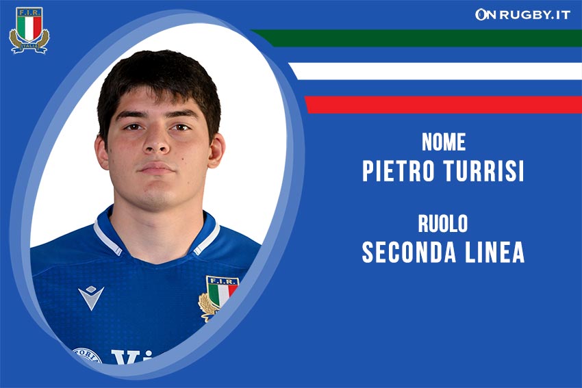 Pietro Turrisi – rugby – Nazionale Under 20 – Italia