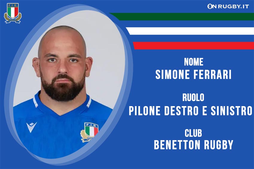 Simone Ferrari – Nazionale italiana Rugby