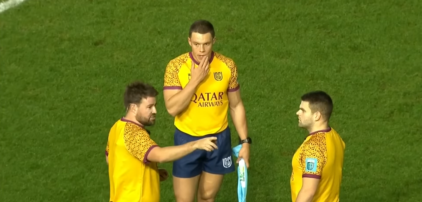 URC: gli arbitri di Benetton-Ulster ed Edimburgo-Zebre