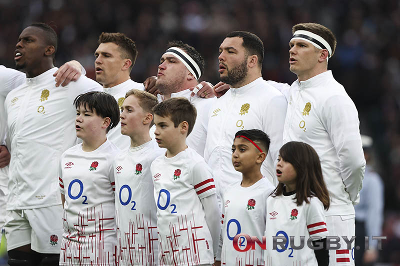 Inghilterra: i 33 convocati per la Rugby World Cup 2023