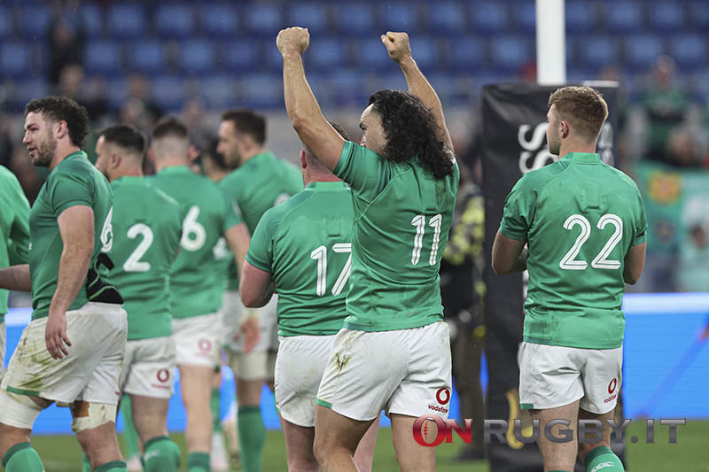 Rugby World Cup 2023: l'Irlanda seppellisce di mete la Romania. A Bordeaux è 82-8 (Ph. Sebastiano Pessina)