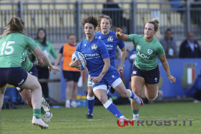 D'Incà in azione, Italia-Irlanda Sei Nazioni 2023