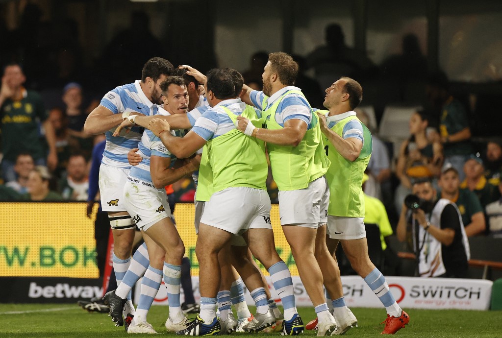 Rugby Championship: l'Argentina espugna Sydney allo scadere! Australia battuta 34-31 (Photo by PHILL MAGAKOE / AFP)