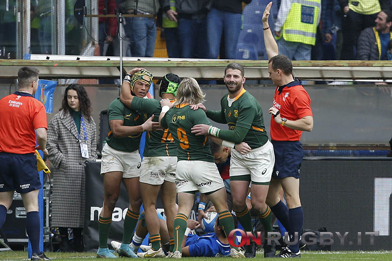 Rugby Championship: la formazione del Sudafrica per il match con l'Argentina