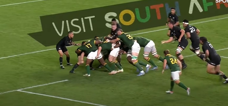 Gli highlights della straripante vittoria del Sudafrica sugli All Blacks