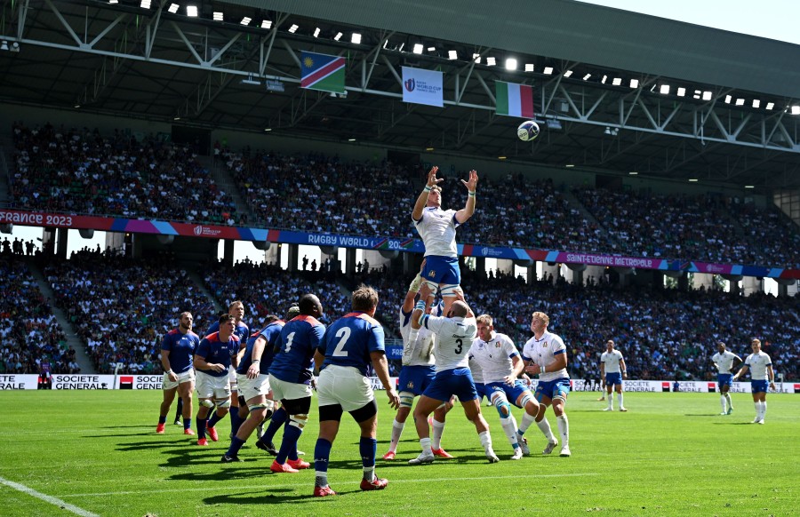 Copa Mundial de Rugby 2023: Clasificaciones TV Italia-Namibia