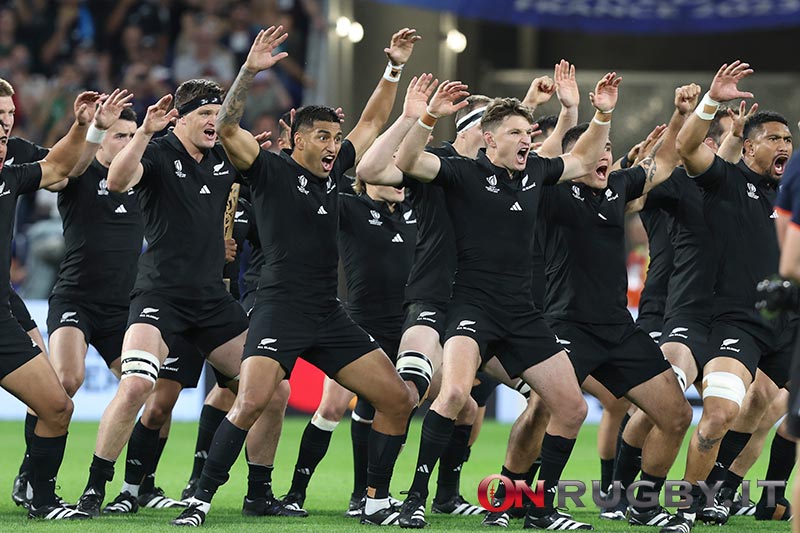 Rugby World Cup 2023: la formazione degli All Blacks per la finale col Sudafrica (ph. Sebastiano Pessina)