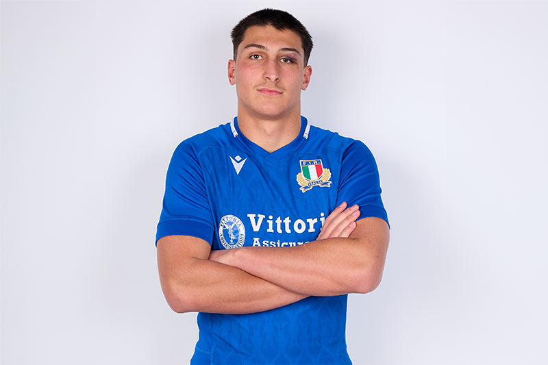 Piero Gritti - rugby - Nazionale under 20 - Italia