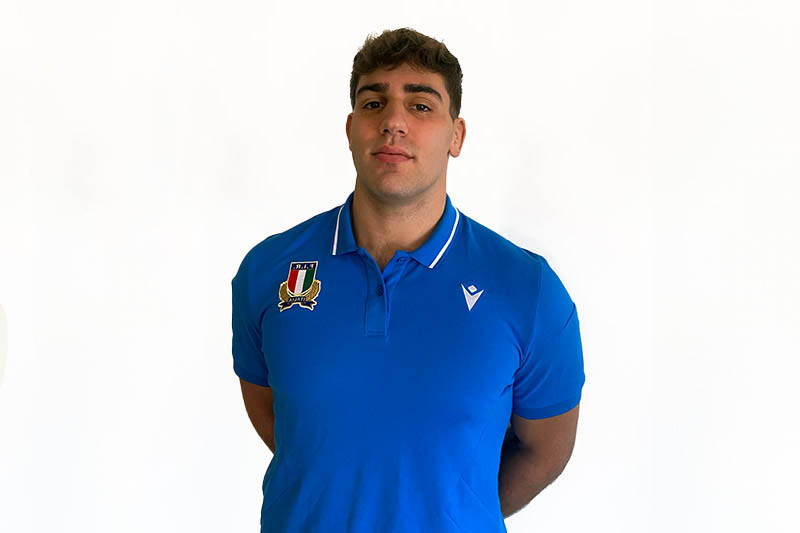 Olmo D'Alessandro Nazionale Italiana Rugby