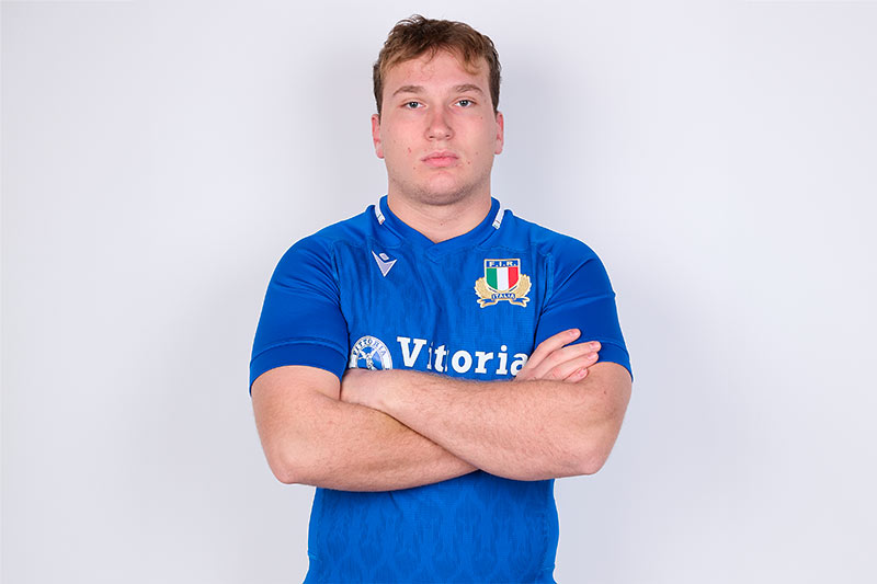Vittorio Padoan - rugby - Nazionale Under 20 - Italia