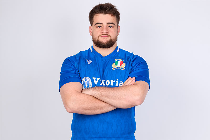 Federico Pisani - rugby - Nazionale Under 20 - Italia
