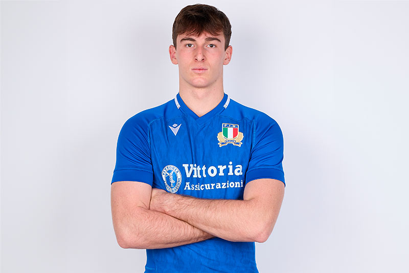 Marco Scalabrin- rugby – Nazionale Under 20 – Italia