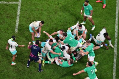 Sudafrica-Irlanda RWC (ph. AFP)