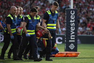 Ange Capuozzo infortunio