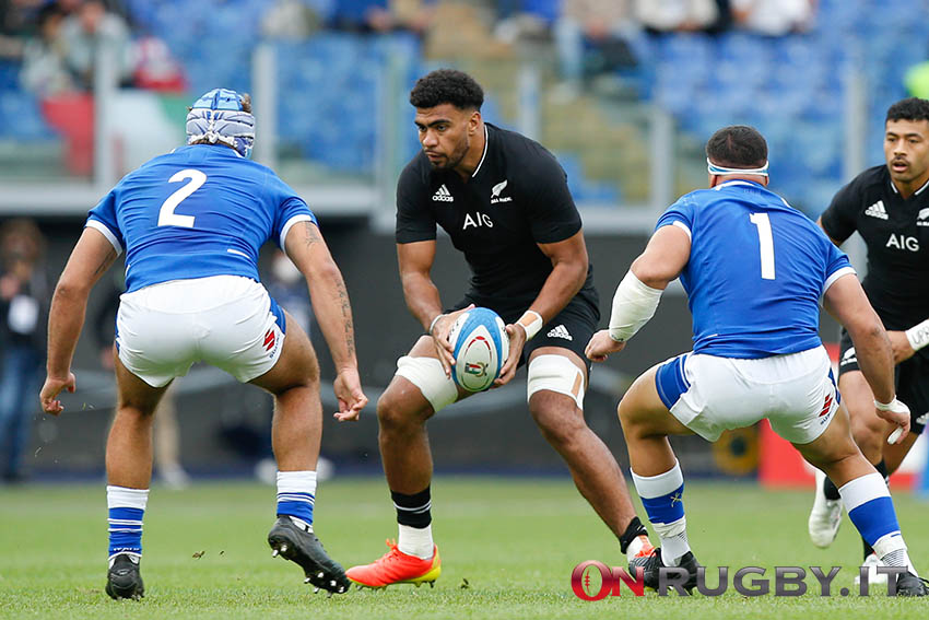 E se Hoskins Sotutu - snobbato dagli All Blacks - cambiasse Nazionale? (ph. Sebastiano Pessina)