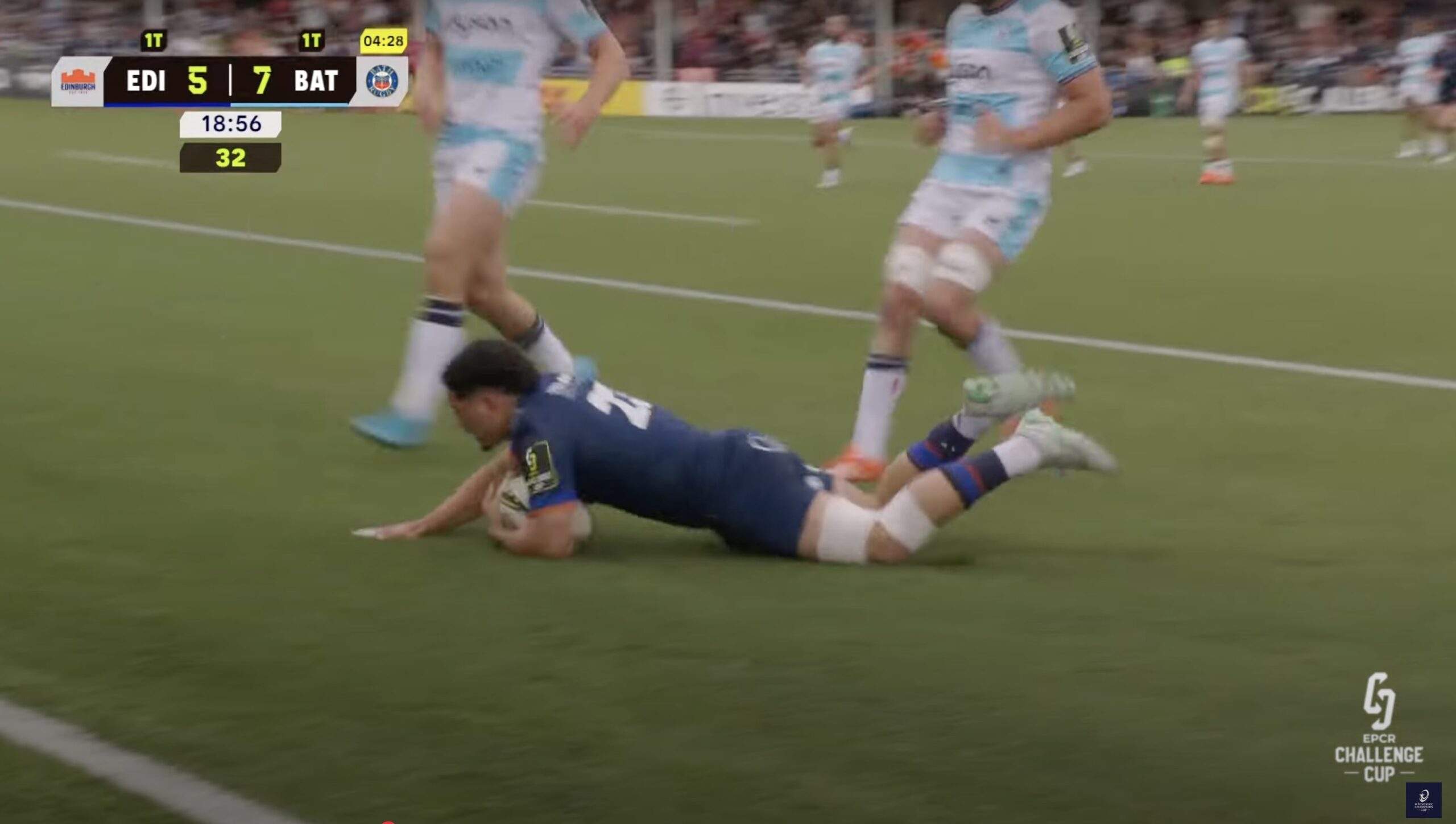 Challenge Cup: che partita a Edimburgo, ma alla fine passa Bath. Gli highlights del match