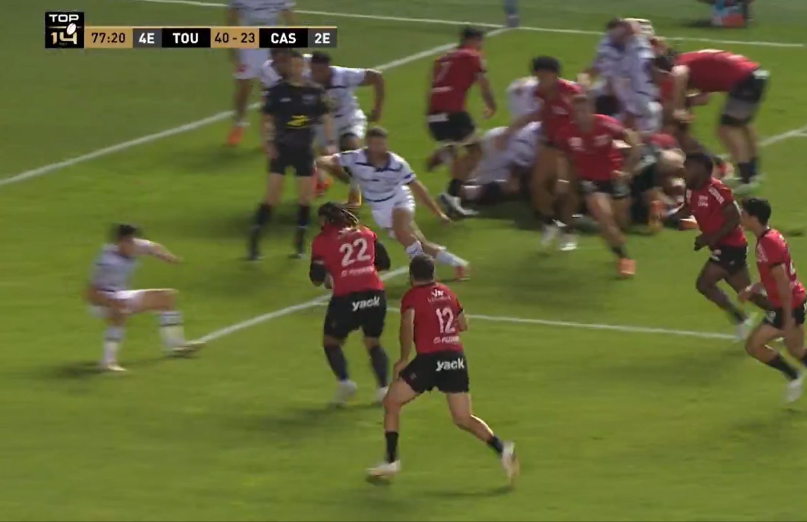 Video: Ma'a Nonu infinito! Abbatte la difesa e segna a 43 anni ai playoff di Top 14