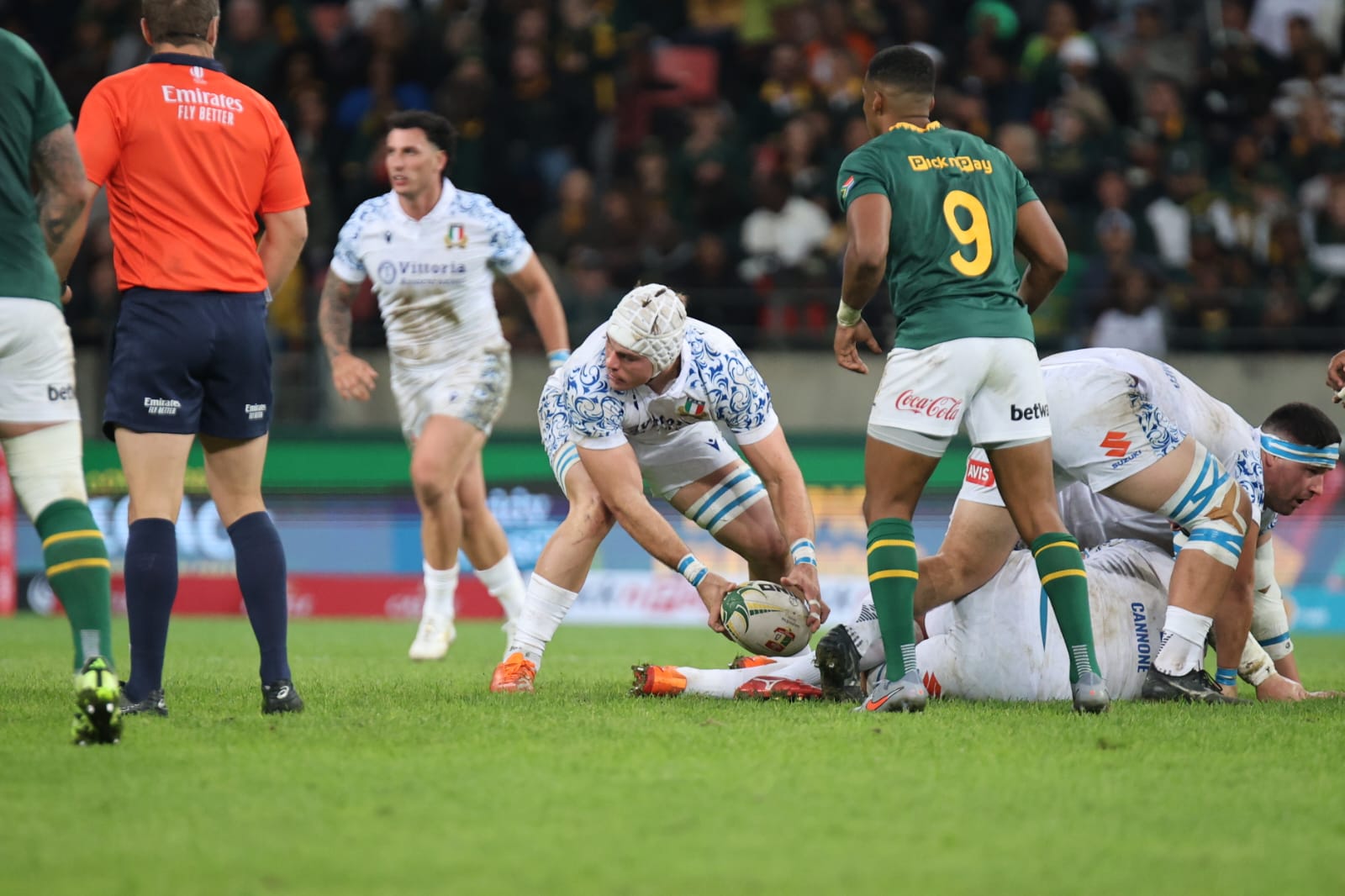Test estivi 2025: le pagelle del secondo test tra Sudafrica e Italia (ph. Federugby)