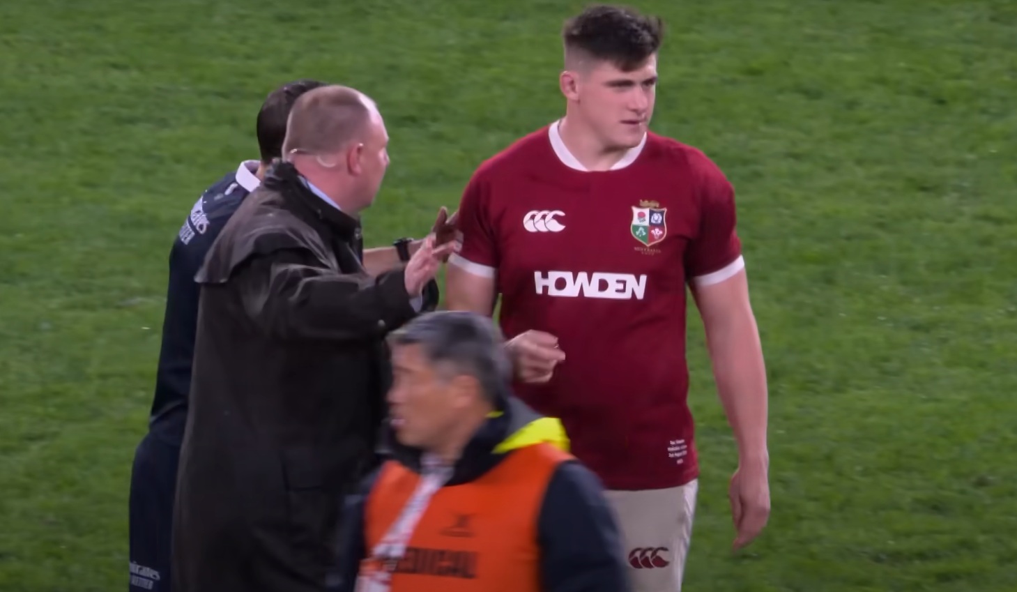 Dan Sheehan a rischio squalifica per l'intervento su Tom Lynagh in Lions-Australia