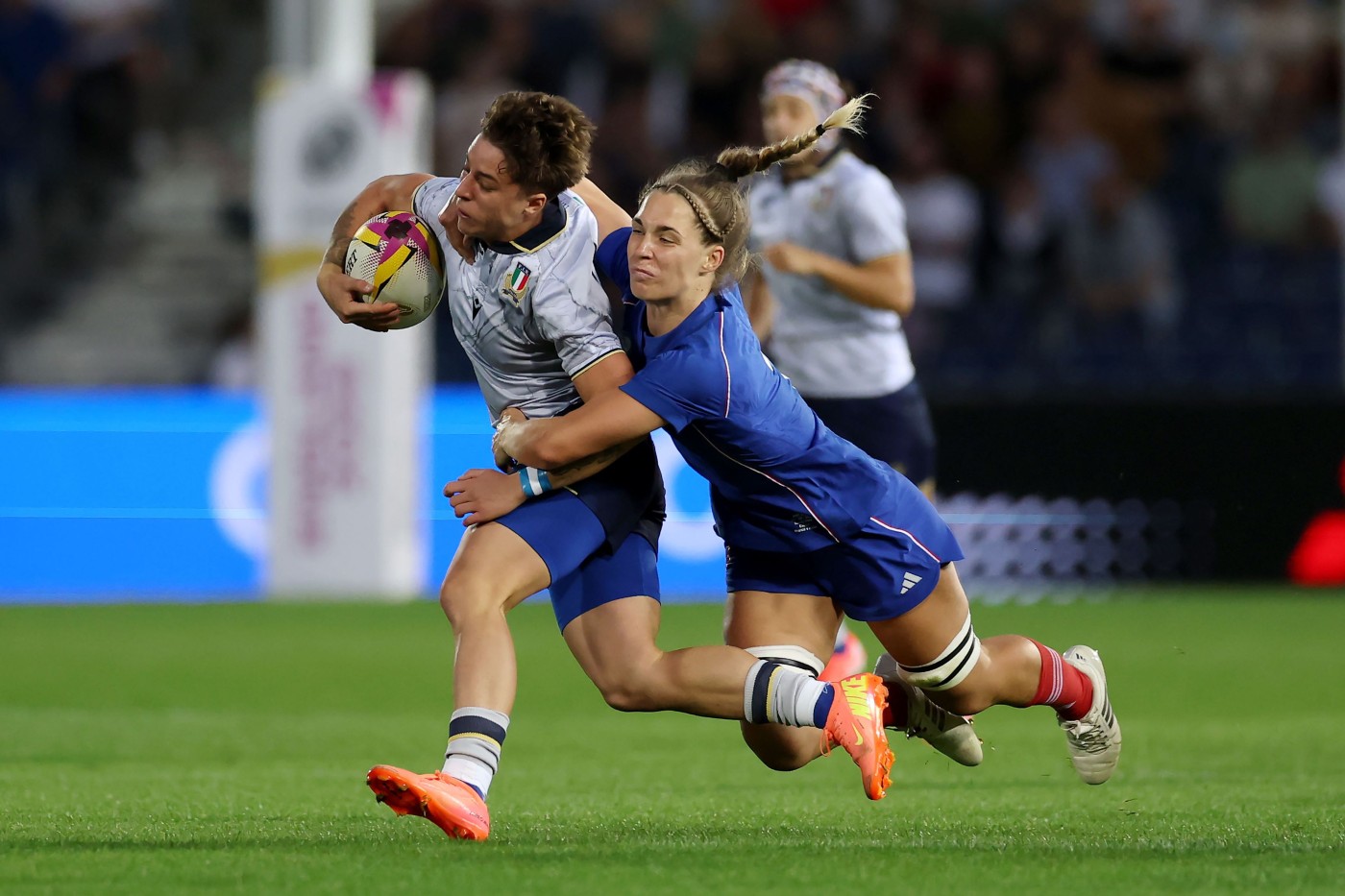 Rugby World Cup 2025 - Difesa da Mondiale, pressione furiosa, attacco sterile: 5 cose su Francia-Italia (ph. World Rugby)