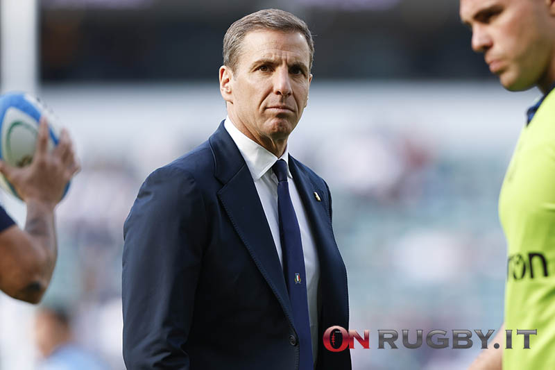 Quilter Nations Series: Gonzalo Quesada spiega le scelte di formazione per Italia-Australia (ph. Sebastiano Pessina)