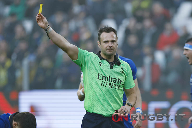 L'arbitro James Doleman (ph. Sebastiano Pessina)