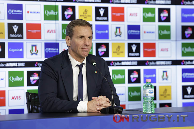 Italia: le parole di Gonzalo Quesada dopo la partita contro il Sudafrica (ph. Sebastiano Pessina)