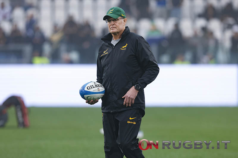 Sudafrica, Rassie Erasmus: "Nel 2026 più rotazioni, ma fino a un certo punto..." 