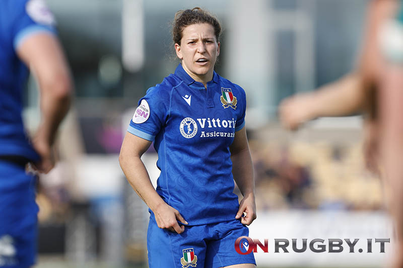 Italia femminile, Stevanin: "La delusione mondiale non è ancora superata, ma arriveremo pronte al Sei Nazioni" (ph. Sebastiano Pessina)