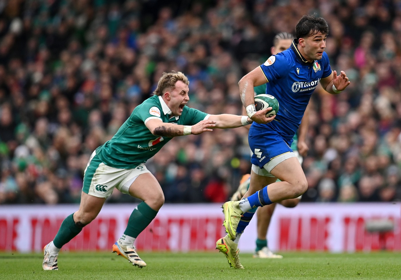 Irlanda-Italia: le reazioni della stampa estera alla grande partita degli Azzurri (ph. Federugby)